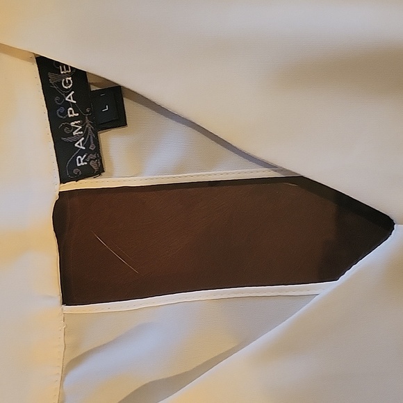 Gorgeous Rampage Cream Blouse - Picture 6 of 7